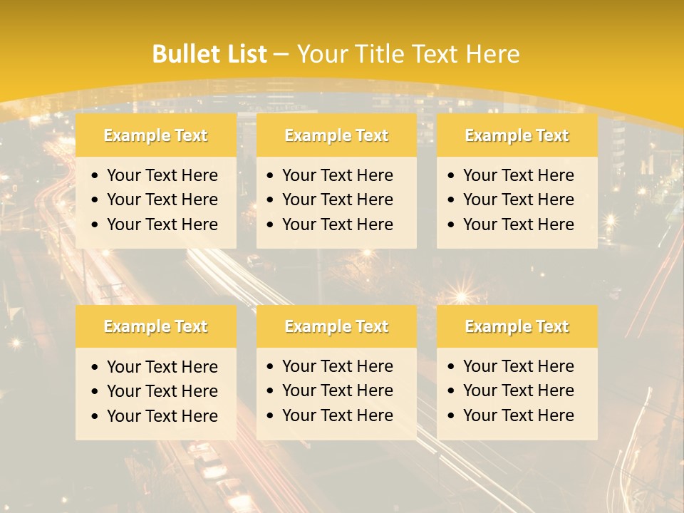 Sunrise Buildings Business PowerPoint Template