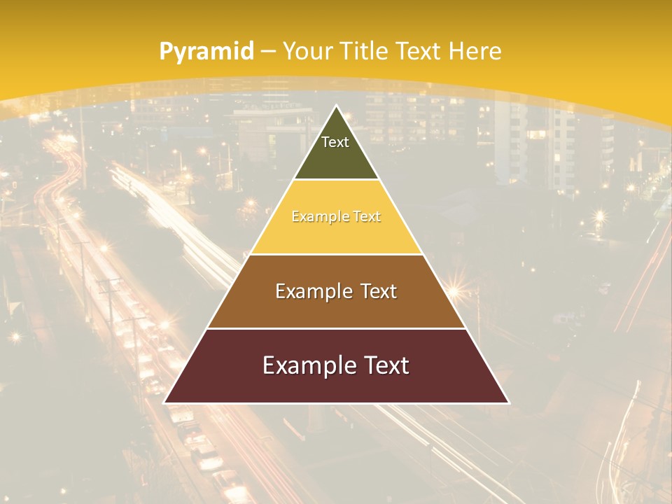 Sunrise Buildings Business PowerPoint Template