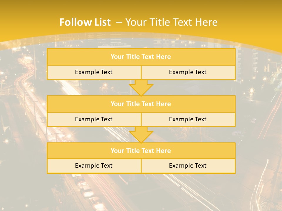 Sunrise Buildings Business PowerPoint Template