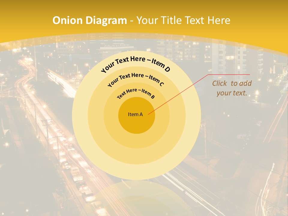 Sunrise Buildings Business PowerPoint Template