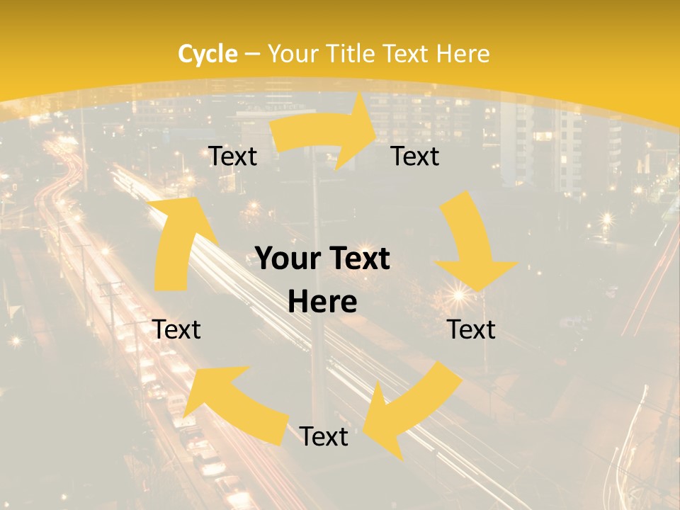 Sunrise Buildings Business PowerPoint Template