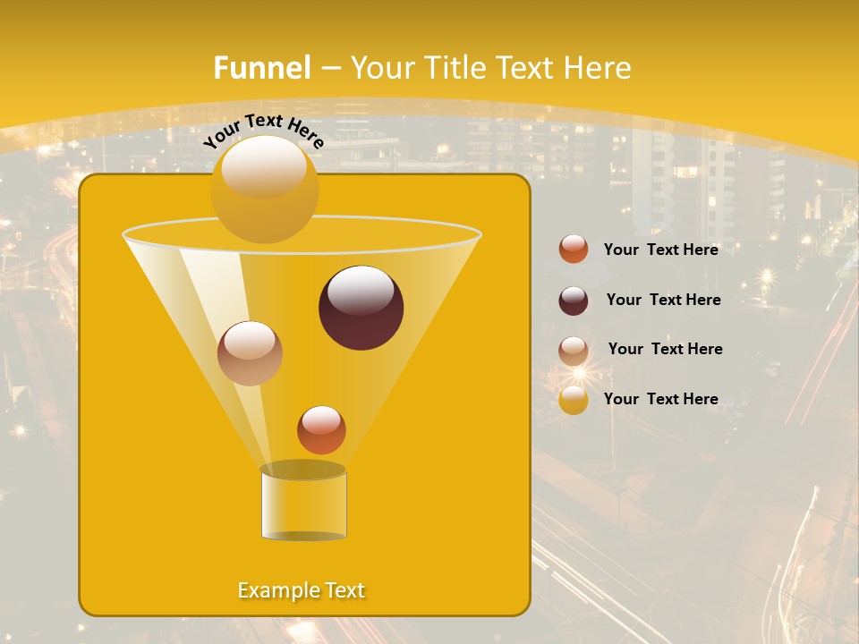 Sunrise Buildings Business PowerPoint Template