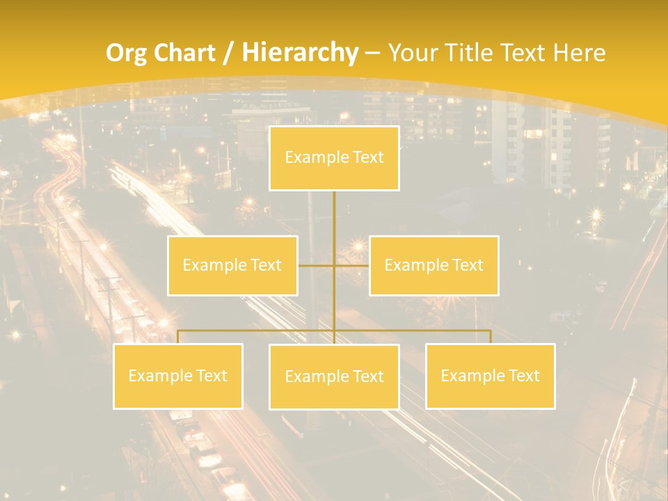 Sunrise Buildings Business PowerPoint Template