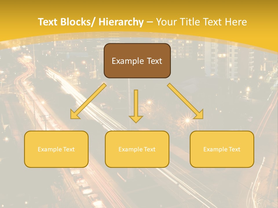 Sunrise Buildings Business PowerPoint Template