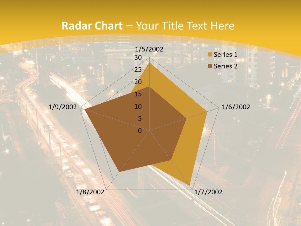 Sunrise Buildings Business PowerPoint Template