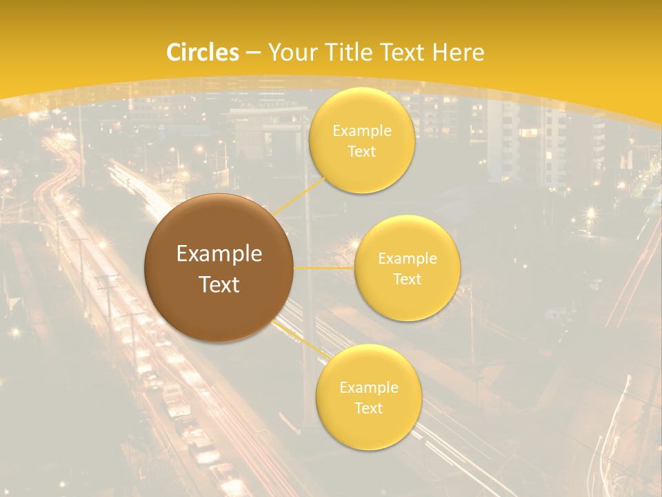 Sunrise Buildings Business PowerPoint Template