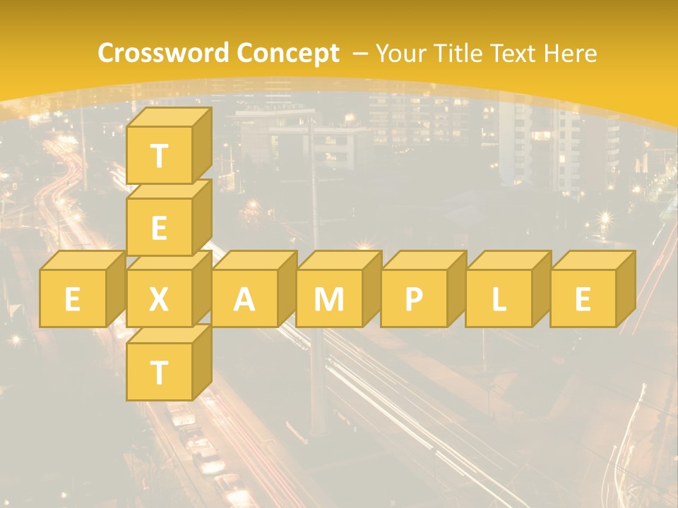 Sunrise Buildings Business PowerPoint Template
