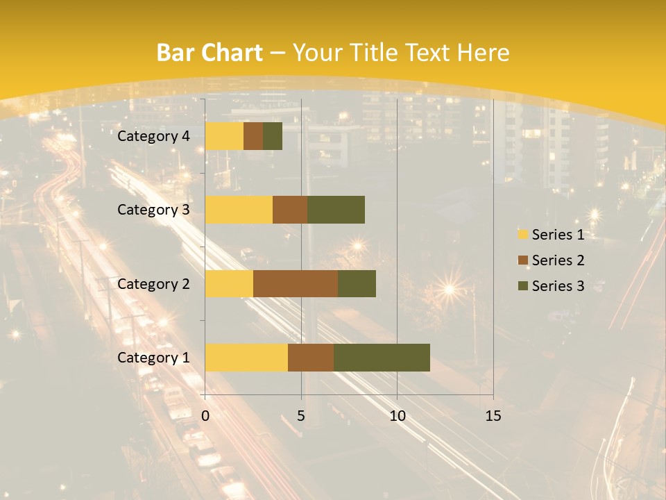 Sunrise Buildings Business PowerPoint Template