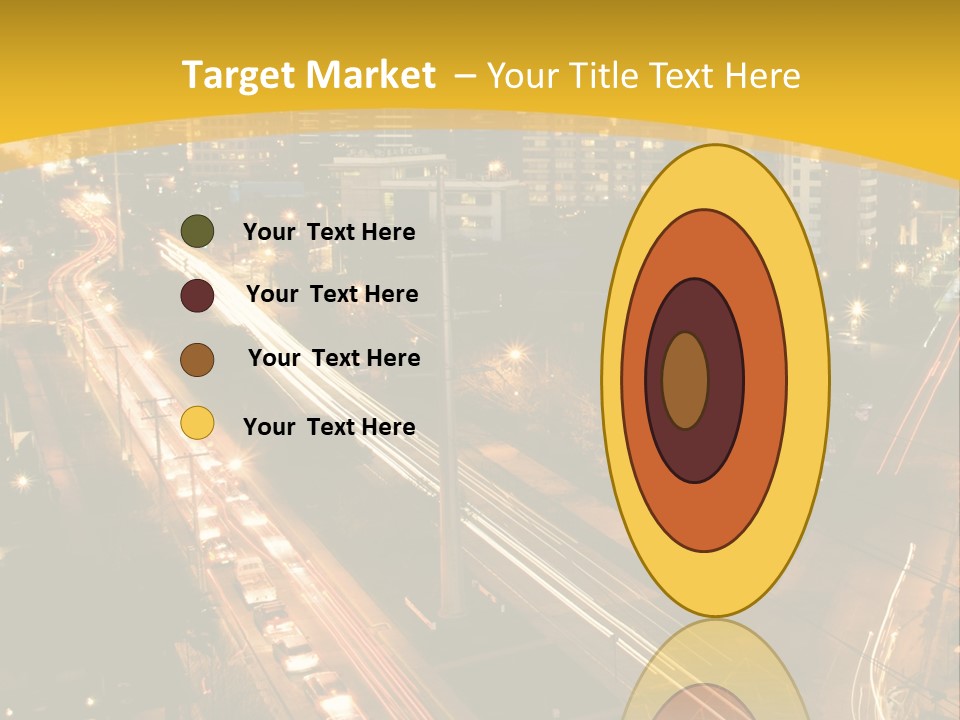 Sunrise Buildings Business PowerPoint Template