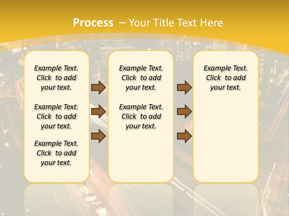 Sunrise Buildings Business PowerPoint Template