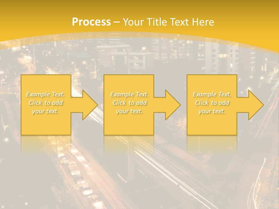 Sunrise Buildings Business PowerPoint Template