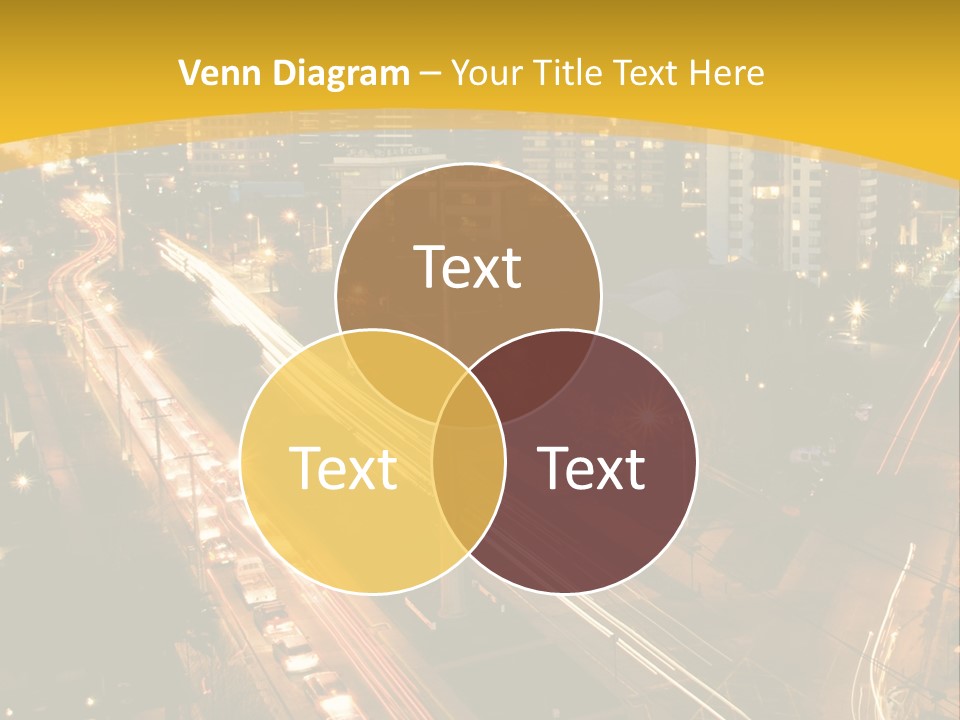 Sunrise Buildings Business PowerPoint Template