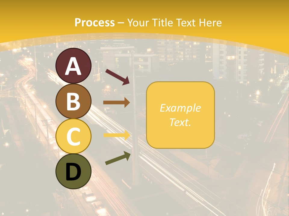 Sunrise Buildings Business PowerPoint Template