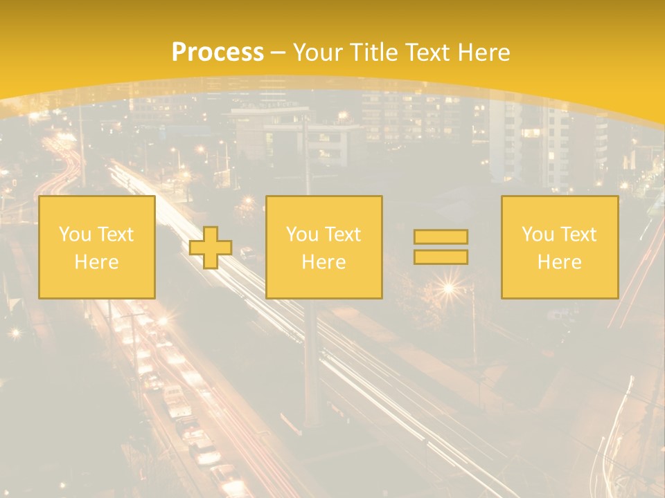 Sunrise Buildings Business PowerPoint Template