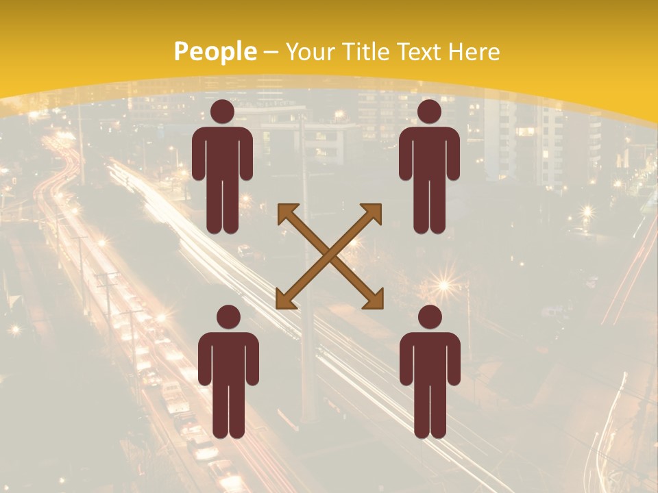 Sunrise Buildings Business PowerPoint Template