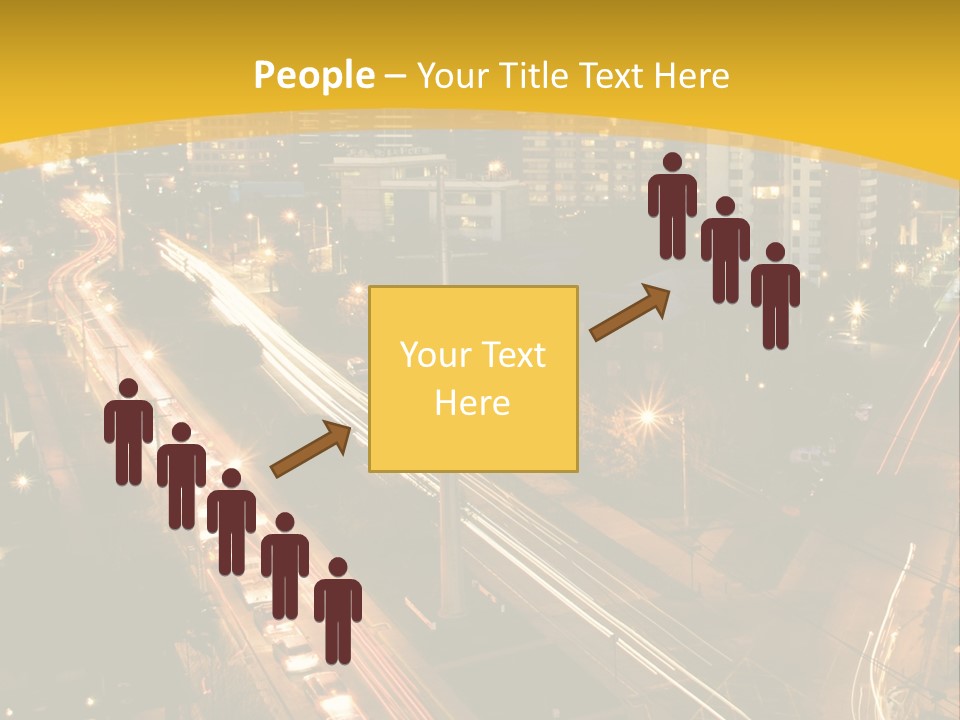 Sunrise Buildings Business PowerPoint Template