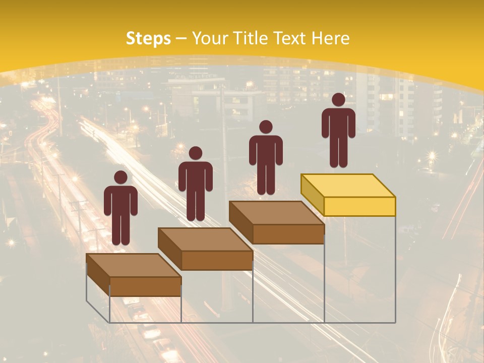 Sunrise Buildings Business PowerPoint Template