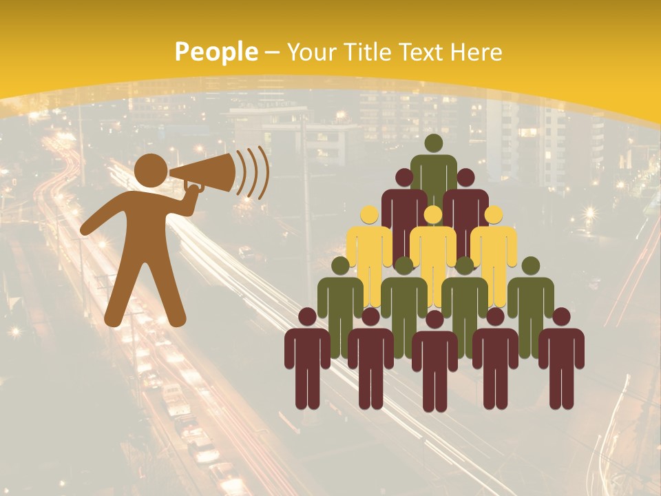 Sunrise Buildings Business PowerPoint Template