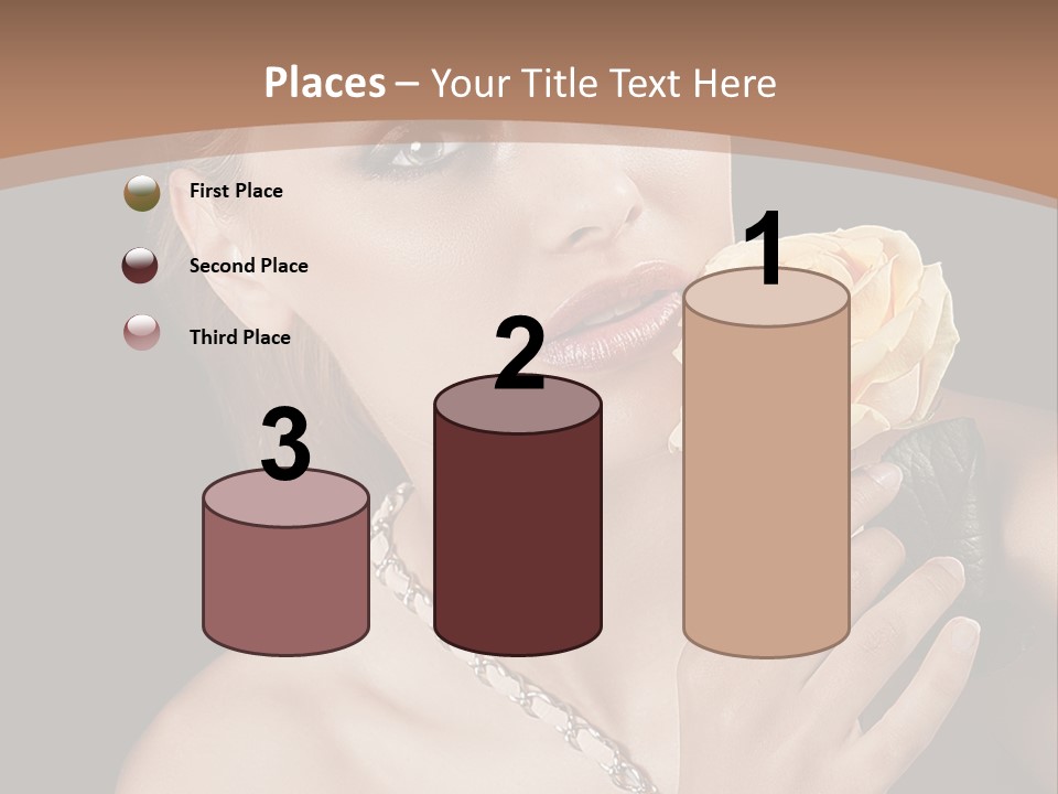 Blond Jewellery Skincare PowerPoint Template