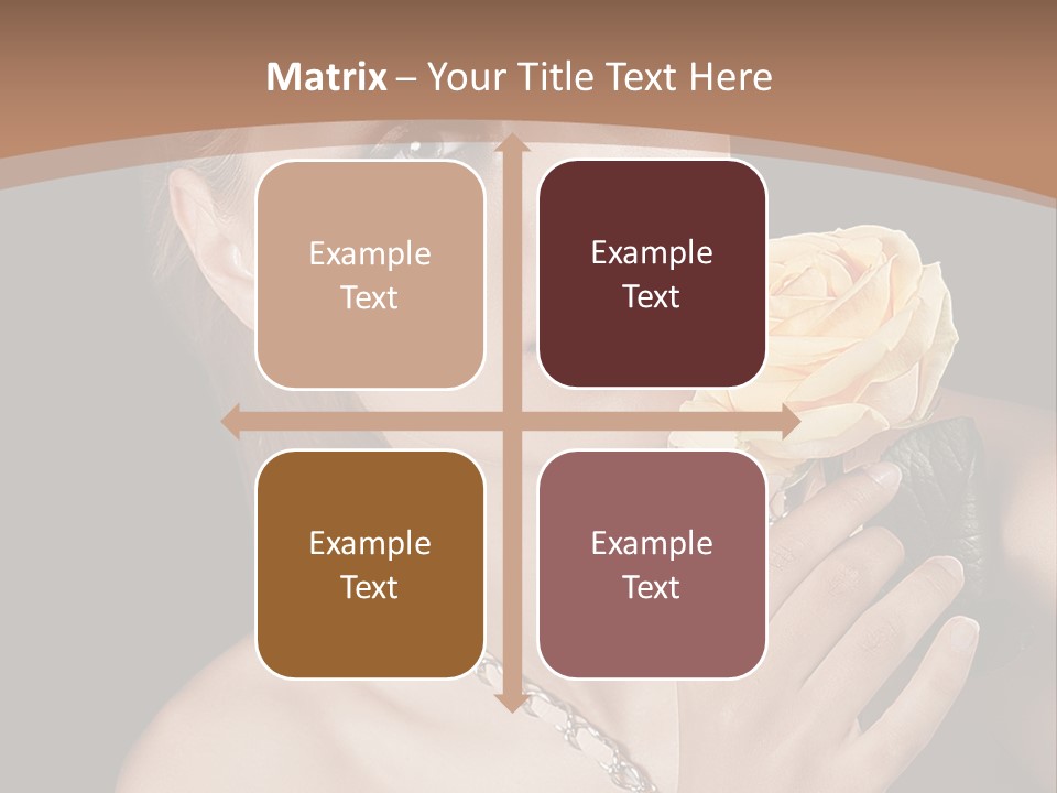 Blond Jewellery Skincare PowerPoint Template