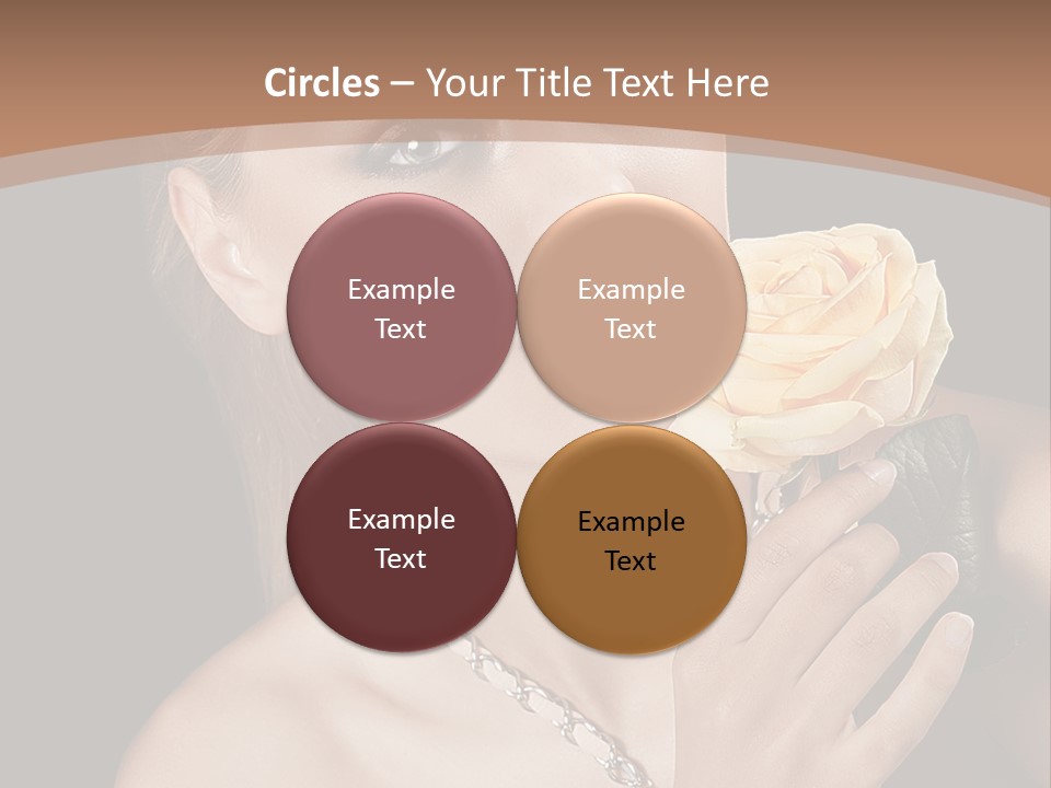 Blond Jewellery Skincare PowerPoint Template