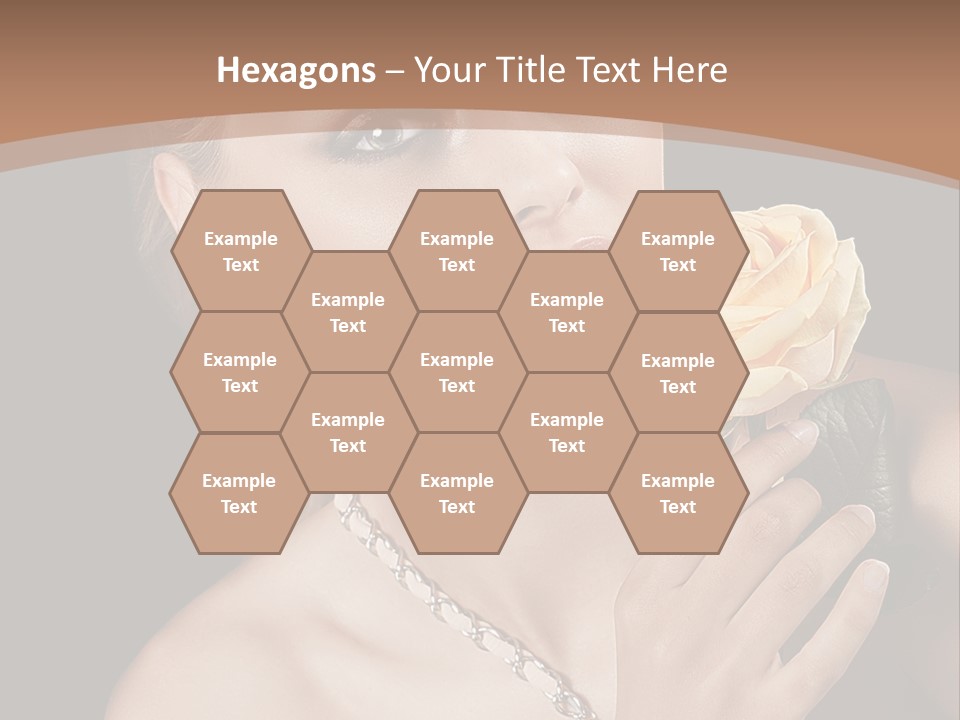 Blond Jewellery Skincare PowerPoint Template