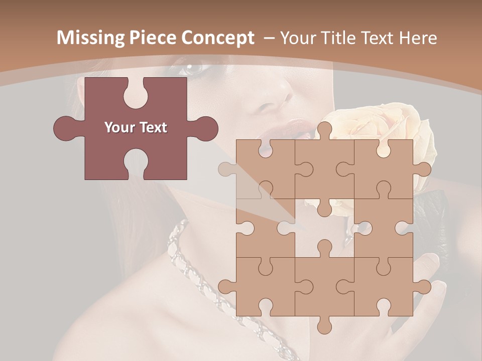 Blond Jewellery Skincare PowerPoint Template