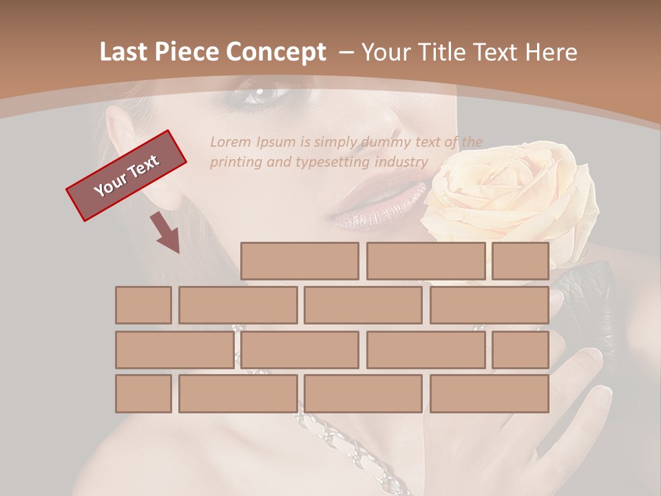 Blond Jewellery Skincare PowerPoint Template