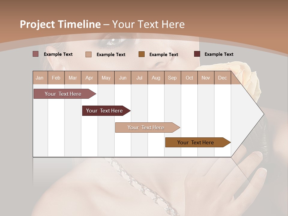 Blond Jewellery Skincare PowerPoint Template