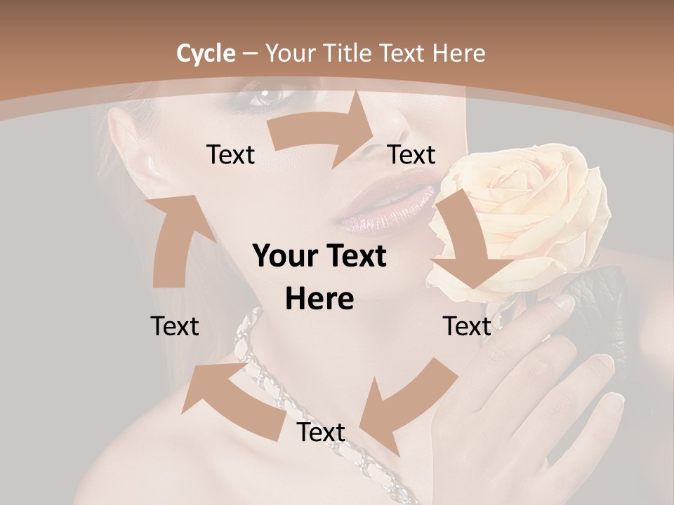 Blond Jewellery Skincare PowerPoint Template