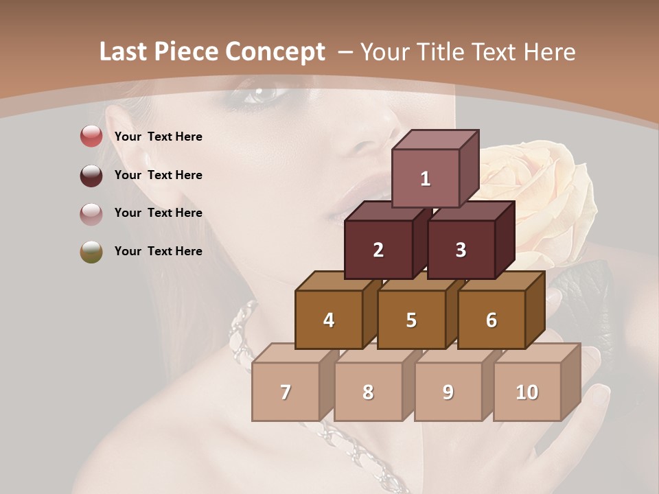 Blond Jewellery Skincare PowerPoint Template