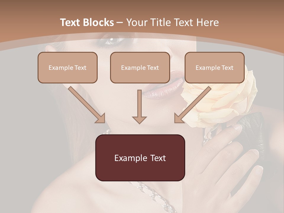 Blond Jewellery Skincare PowerPoint Template