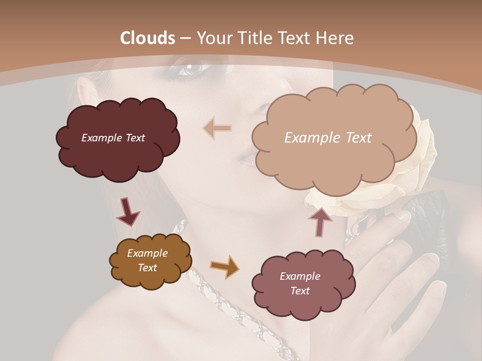 Blond Jewellery Skincare PowerPoint Template