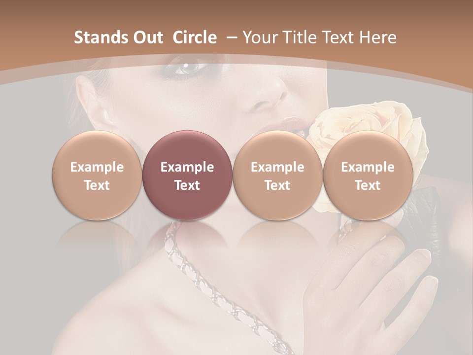 Blond Jewellery Skincare PowerPoint Template
