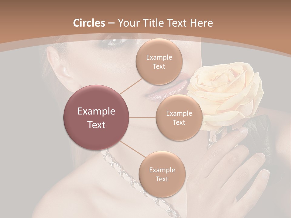 Blond Jewellery Skincare PowerPoint Template