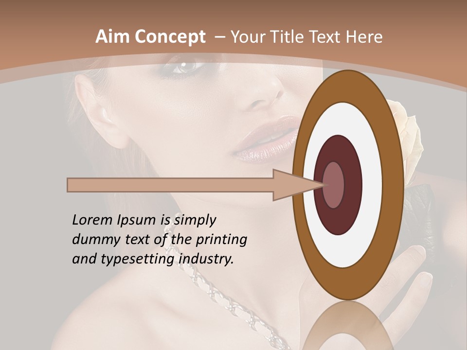 Blond Jewellery Skincare PowerPoint Template