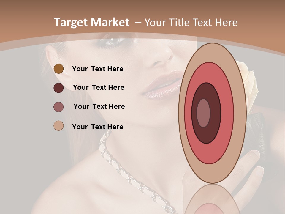 Blond Jewellery Skincare PowerPoint Template