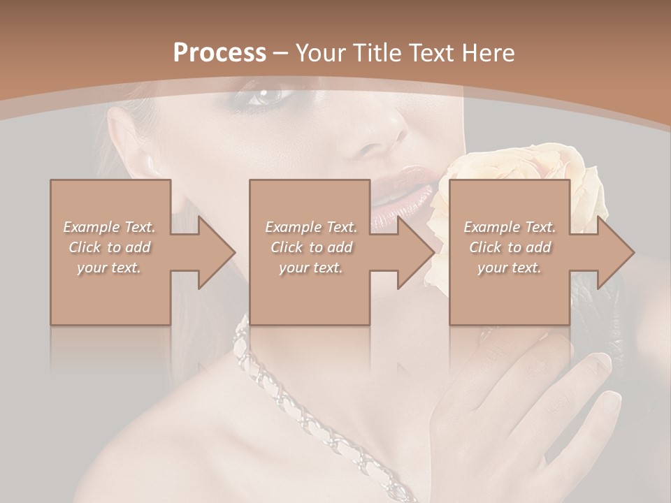 Blond Jewellery Skincare PowerPoint Template