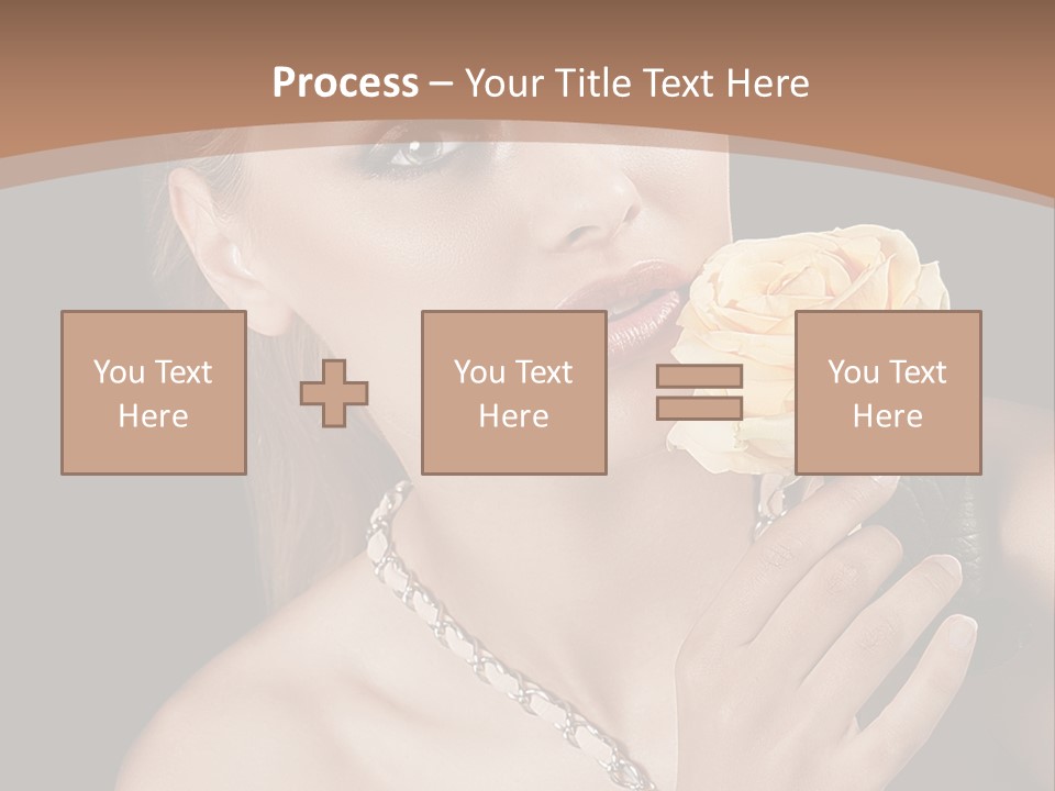 Blond Jewellery Skincare PowerPoint Template