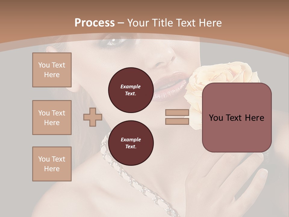 Blond Jewellery Skincare PowerPoint Template