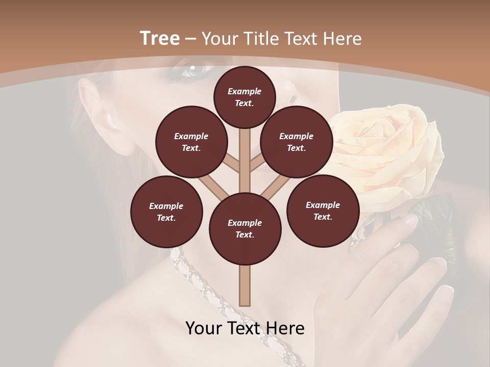 Blond Jewellery Skincare PowerPoint Template