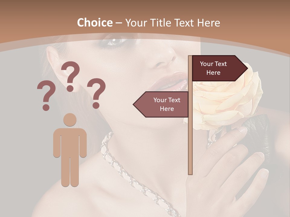 Blond Jewellery Skincare PowerPoint Template