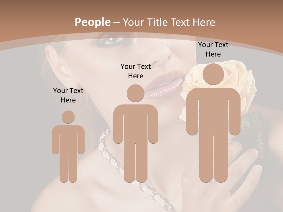 Blond Jewellery Skincare PowerPoint Template