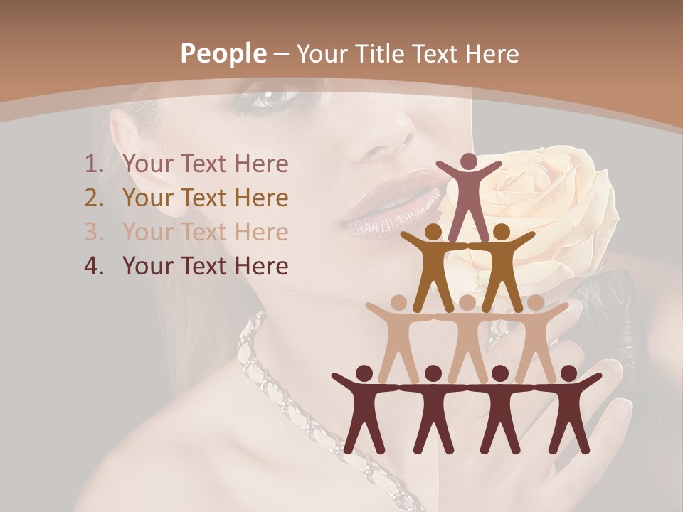 Blond Jewellery Skincare PowerPoint Template