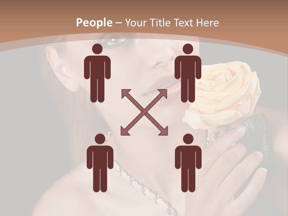 Blond Jewellery Skincare PowerPoint Template