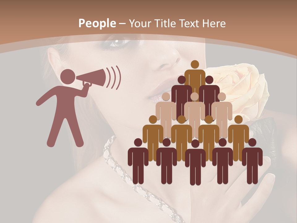 Blond Jewellery Skincare PowerPoint Template