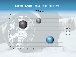 Graphic Snow Ice PowerPoint Template