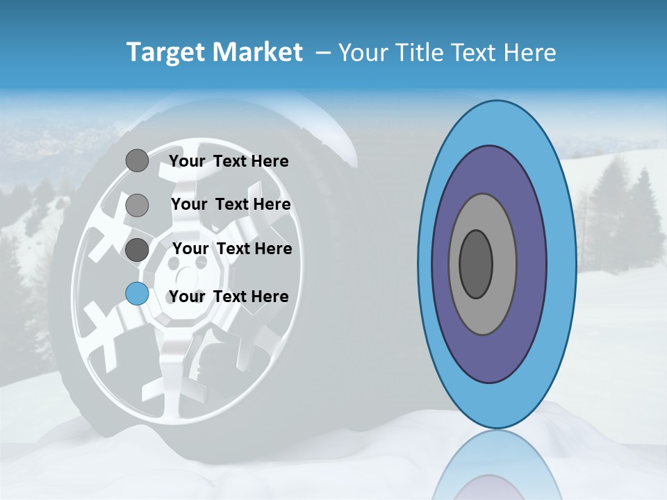 Graphic Snow Ice PowerPoint Template