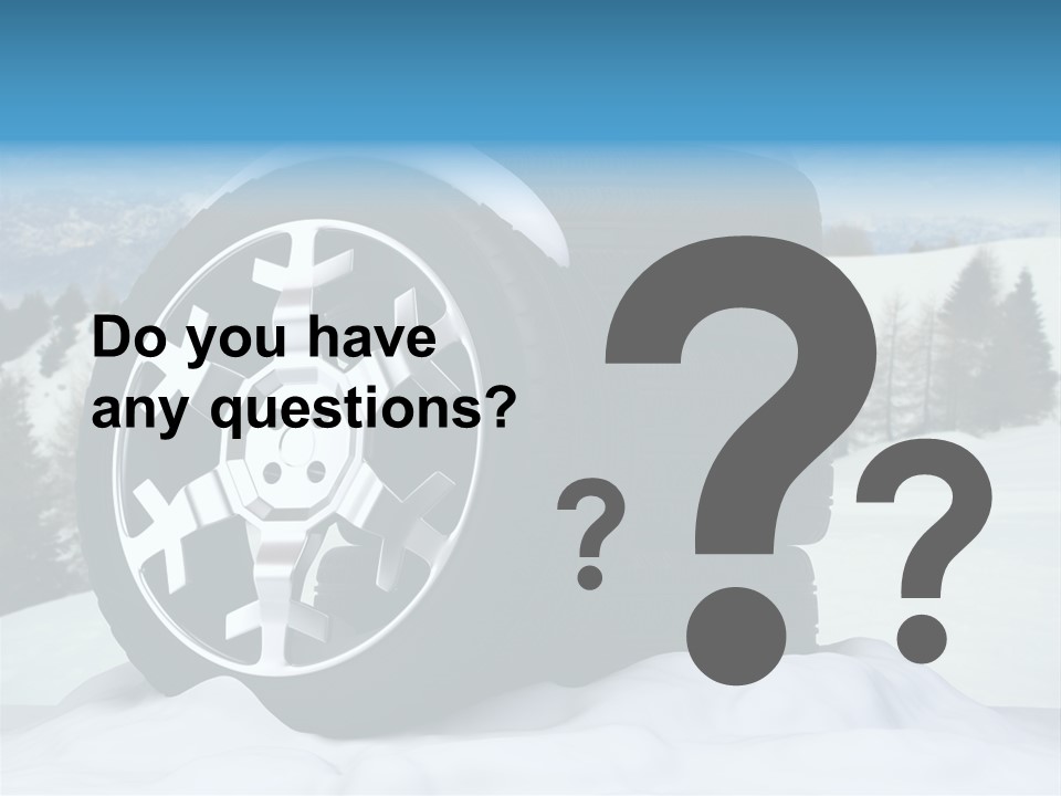 Graphic Snow Ice PowerPoint Template