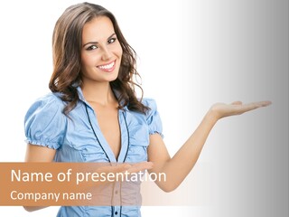 Over Poster Board PowerPoint Template